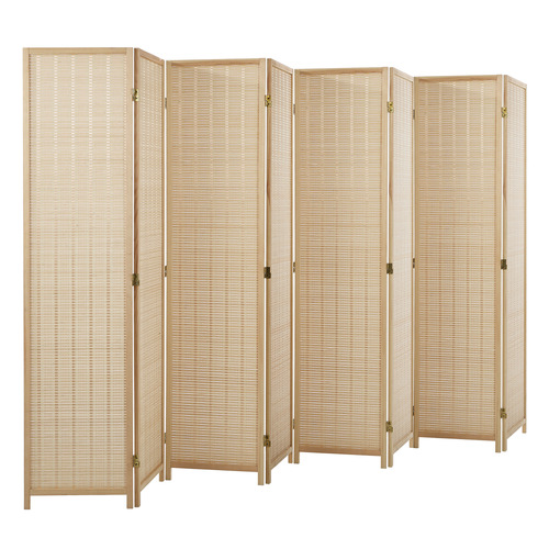 8 Panel Roche Bamboo Room Divider