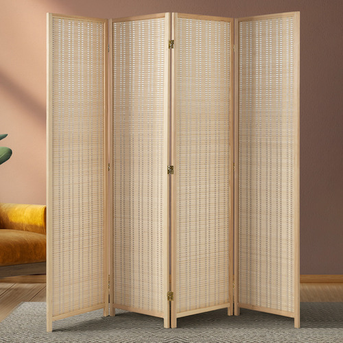 4 Panel Roche Bamboo Room Divider