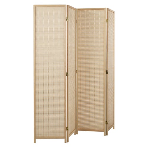 4 Panel Roche Bamboo Room Divider
