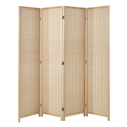 4 Panel Roche Bamboo Room Divider