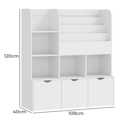 Kids' Nash Bookcase with Storage