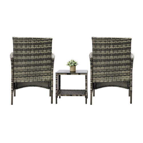 2 Seater Niall PE Rattan Outdoor Lounge Set