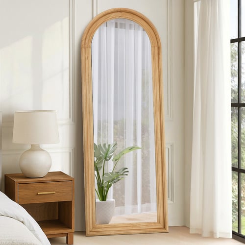 Freesia Paulownia Wood Full Length Mirror