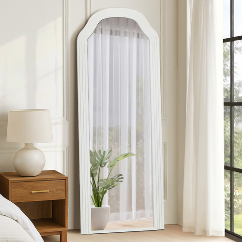 Priya Paulownia Wood Full Length Mirror