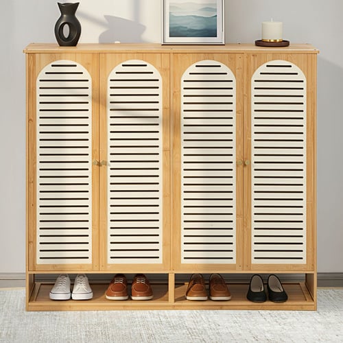Vanya 4 Door Shoe Cabinet