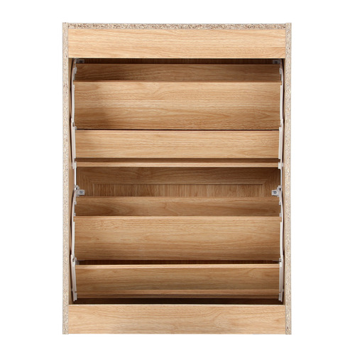 Holly 2 Door Rattan Shoe Cabinet
