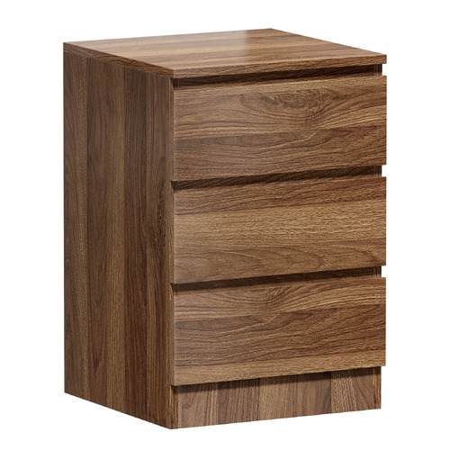 Carolla 3 Drawer Bedside Table
