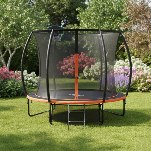 Farrell-Trampoline-with-Safety-Net-and-Basketball-Board