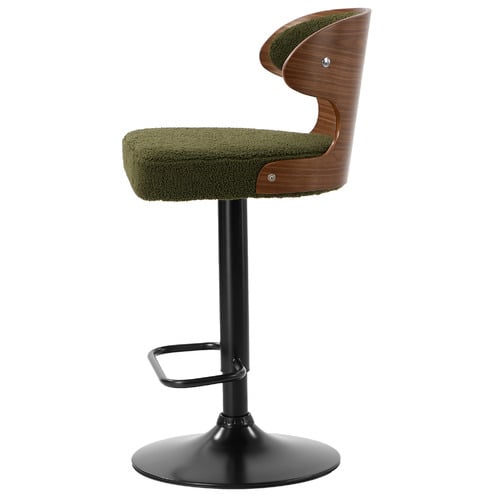 Abrie Boucl&eacute; Adjustable Bar Stools
