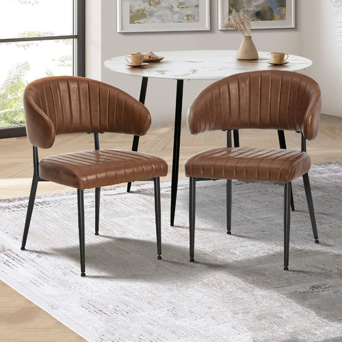 Tammy Faux Leather Dining Chairs