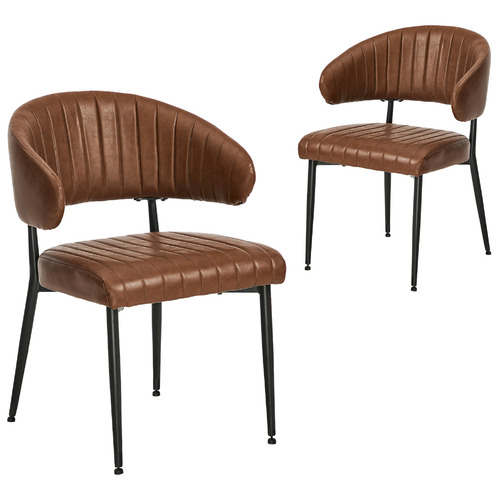 Tammy Faux Leather Dining Chairs