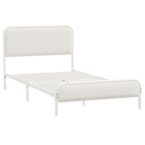 Gabrielle Sherpa Platform Bed with Underbed Storage