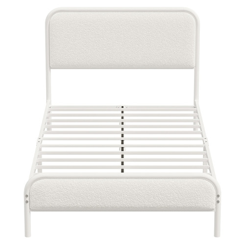 Gabrielle Sherpa Platform Bed with Underbed Storage