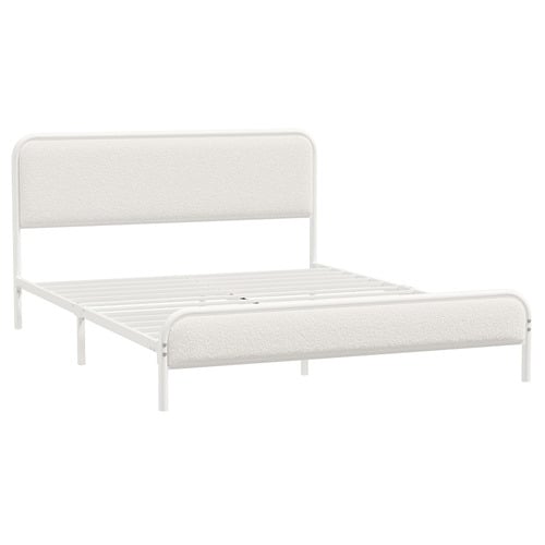 Gabrielle Sherpa Platform Bed with Underbed Storage
