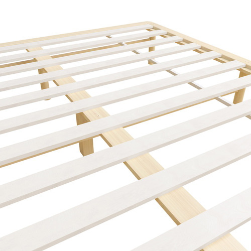 Ellisha Pine Wood Bed Base