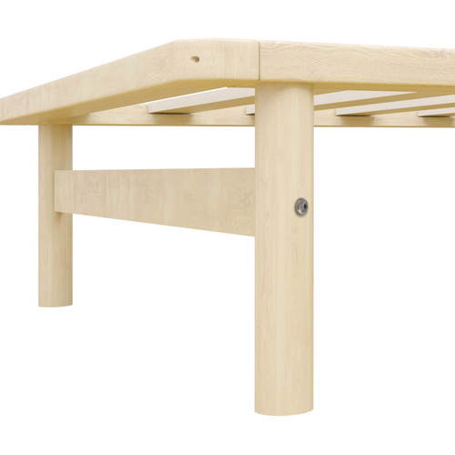 Ellisha Pine Wood Bed Base