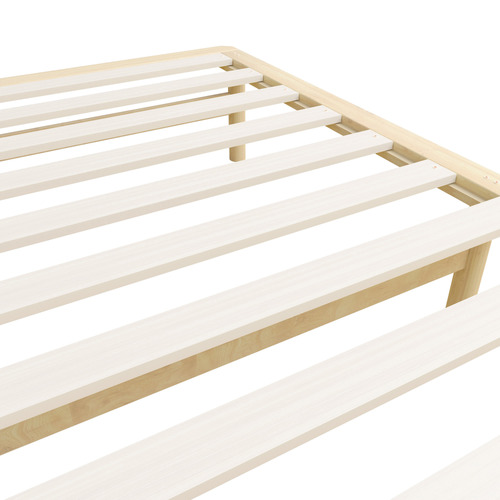 Ellisha Pine Wood Bed Base