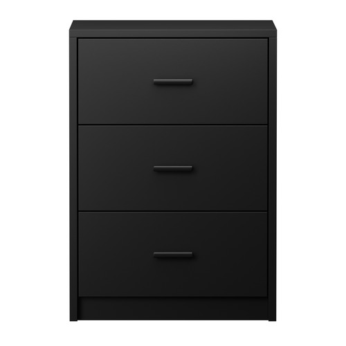 Arlo 3 Drawer Bedside Table