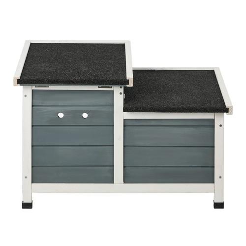 Sorrel Fir Wood Rabbit Hutch & Chicken Coop