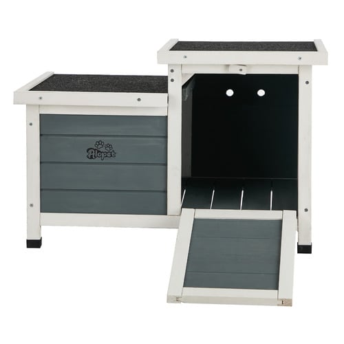 Sorrel Fir Wood Rabbit Hutch & Chicken Coop