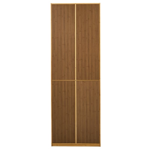 Fenric 4 Door Bamboo Wardrobe