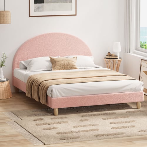 Seraphine Boucle Bed