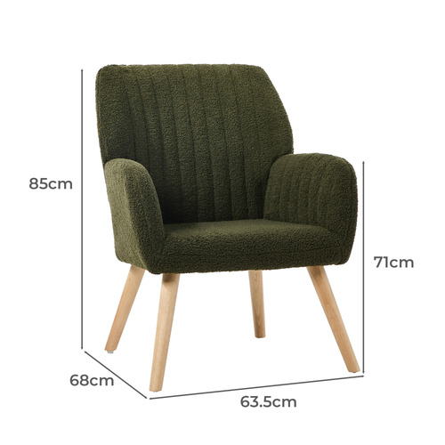 Isaia Sherpa Armchair