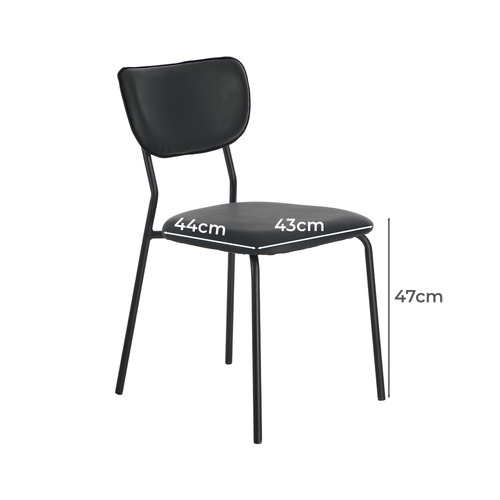 Kalani Faux Leather Dining Chairs