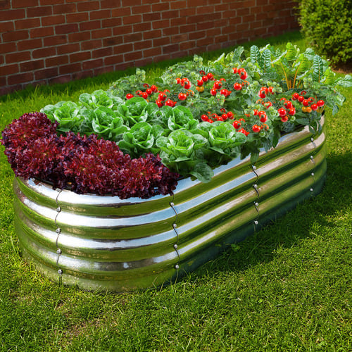 Gordo Galvanised Steel Raised Garden Bed