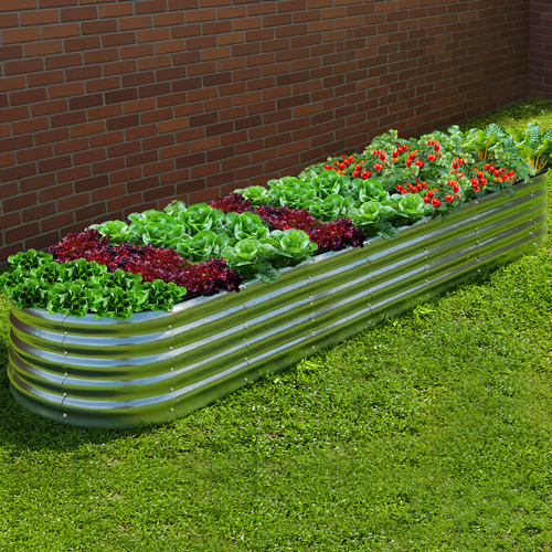 Gordo Galvanised Steel Raised Garden Bed