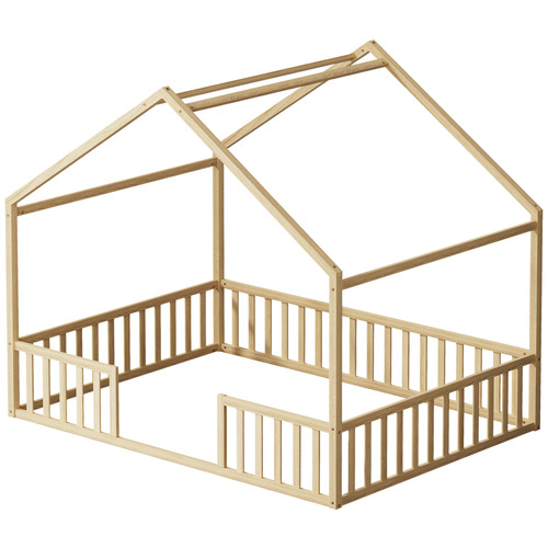 Gunther Pine Wood Bed Frame