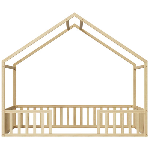 Gunther Pine Wood Bed Frame