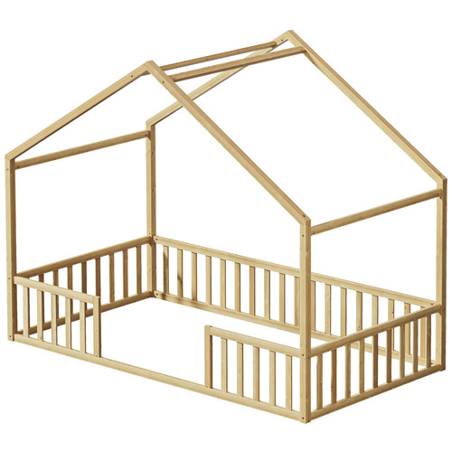 Gunther Pine Wood Bed Frame