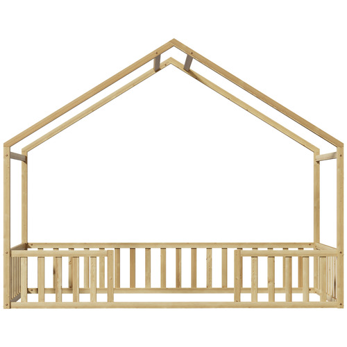 Gunther Pine Wood Bed Frame