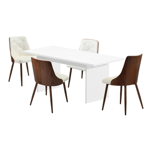 4 Seater Antoine Dining Table & Chair Set
