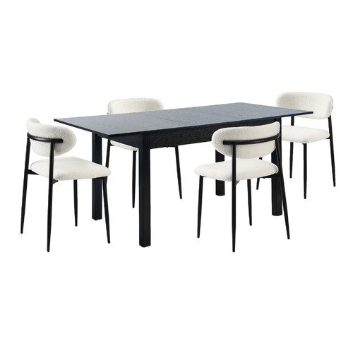Lucien Extendable Dining Table & Chair Set