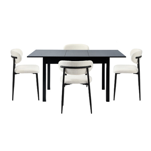 Lucien Extendable Dining Table & Chair Set