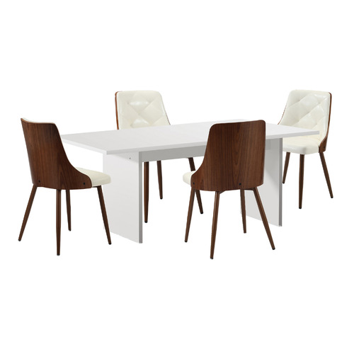 4 Seater Antoine Dining Table & Chair Set
