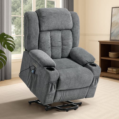 Maelle Electric Heated Massage Recliner Armchair