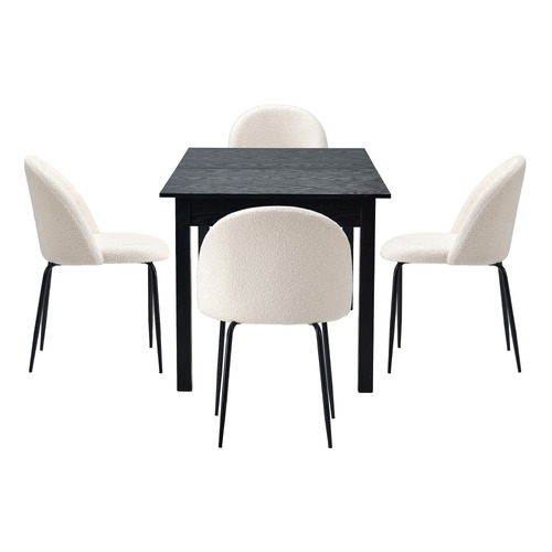 4 Seater Jasmine Extendable Dining Table & Chair Set