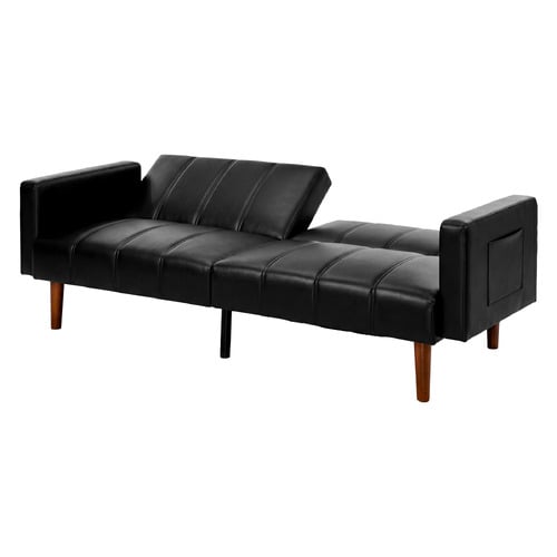 Matthew Faux Leather 3 Seater Sofa Bed