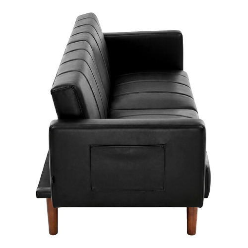 Matthew Faux Leather 3 Seater Sofa Bed