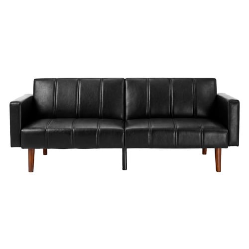 Matthew Faux Leather 3 Seater Sofa Bed