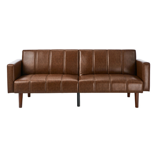 Matthew Faux Leather 3 Seater Sofa Bed