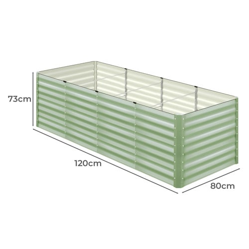 Pierre Galvanised Steel Garden Beds