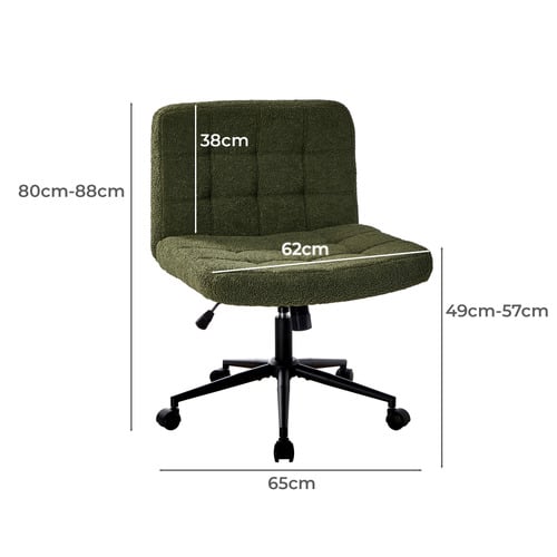 Heidi Boucle Office Chair
