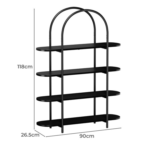 Zani 4 Tier Shelving Unit