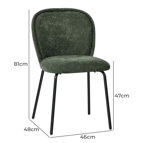 Serene Chenille Dining Chairs