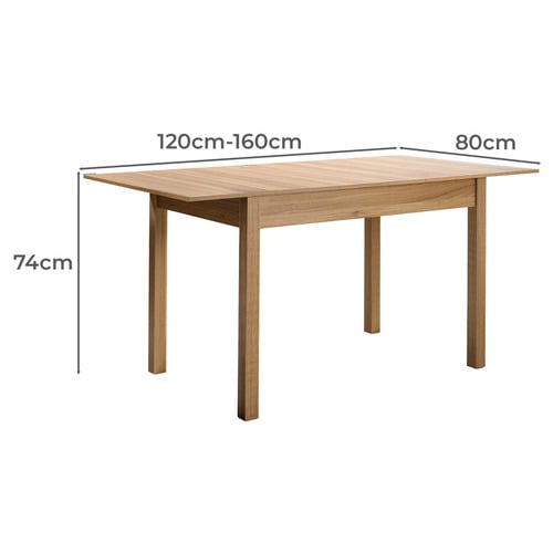 Laurent Rattan Extendable Dining Table & Chair Set