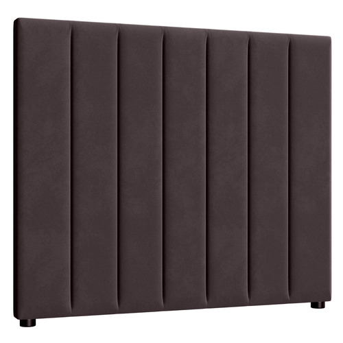 Riess Brown Velvet Bedhead